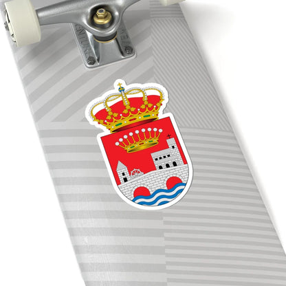 Escudo de Albaladejo del Cuende Cuenca (Spain) (Coat of Arms) STICKER Vinyl Kiss-Cut Decal - The Sticker Space