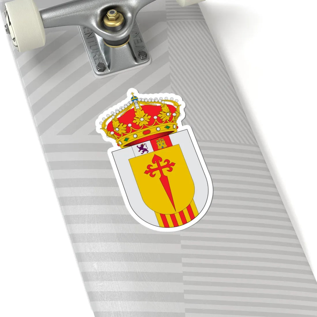 Escudo de Albanchez de Mágina (Spain) (Coat of Arms) STICKER Vinyl Kiss-Cut Decal - The Sticker Space