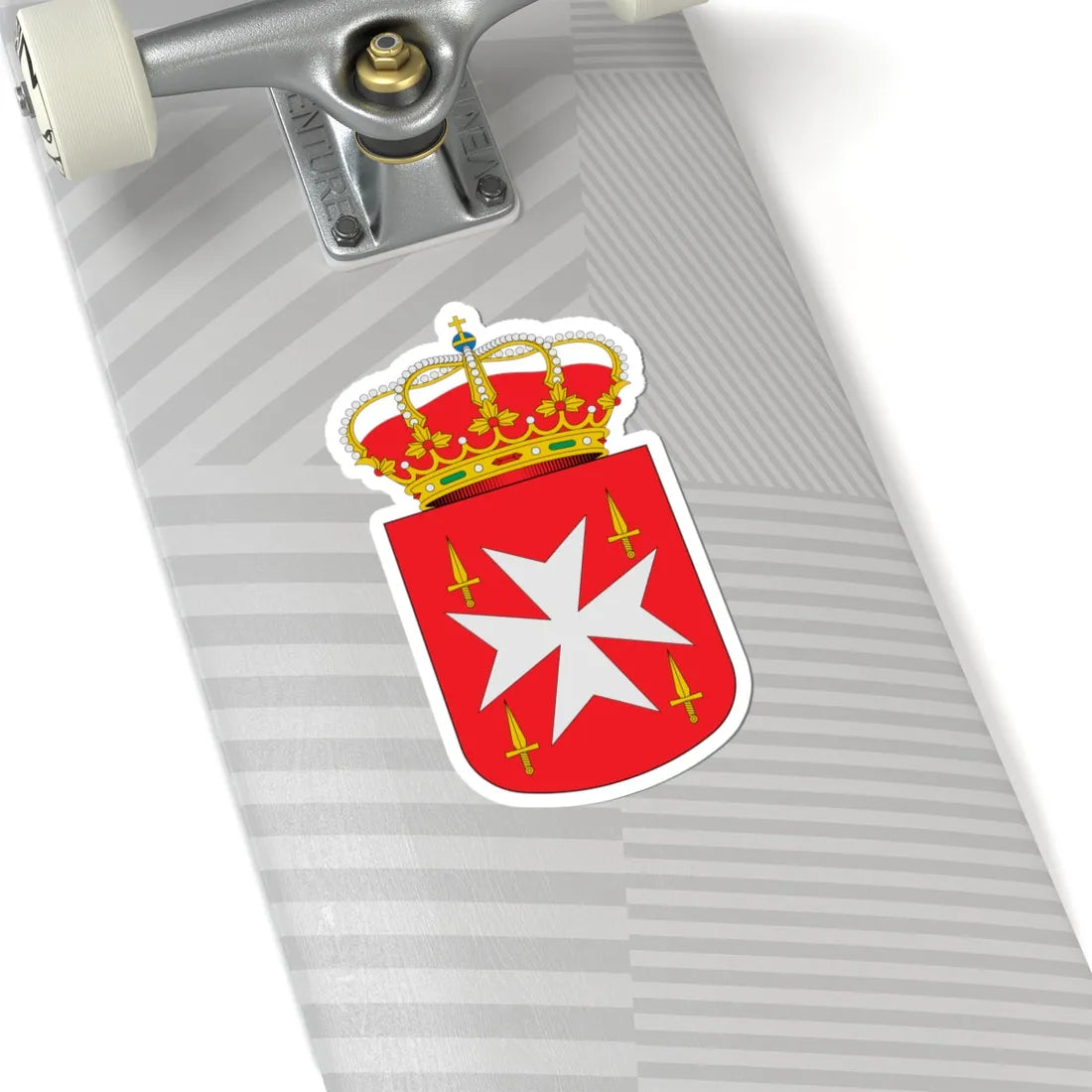 Escudo de Albares Guadalajara (Spain) (Coat of Arms) STICKER Vinyl Kiss-Cut Decal - The Sticker Space