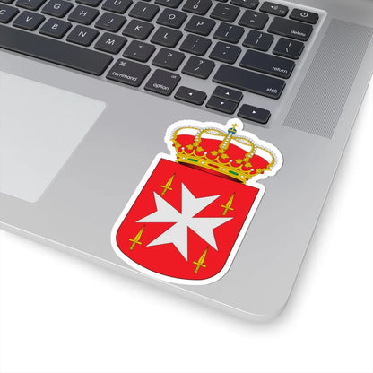 Escudo de Albares Guadalajara (Spain) (Coat of Arms) STICKER Vinyl Kiss-Cut Decal - The Sticker Space
