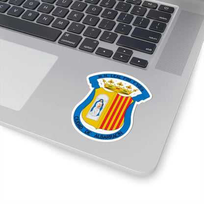 Escudo de Albarracín Teruel (Spain) (Coat of Arms) STICKER Vinyl Kiss-Cut Decal - The Sticker Space