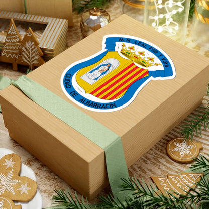 Escudo de Albarracín Teruel (Spain) (Coat of Arms) STICKER Vinyl Kiss-Cut Decal - The Sticker Space
