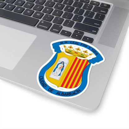 Escudo de Albarracín Teruel (Spain) (Coat of Arms) STICKER Vinyl Kiss-Cut Decal - The Sticker Space