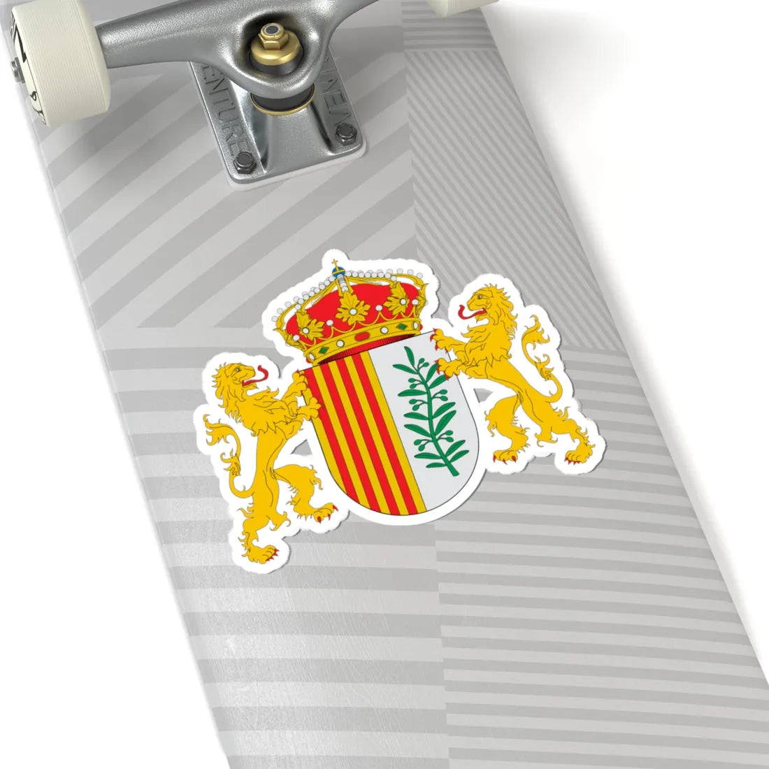 Escudo de Albelda (Spain) (Coat of Arms) STICKER Vinyl Kiss-Cut Decal - The Sticker Space
