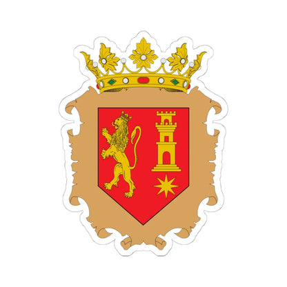 Escudo de Alberite-La Rioja (Spain) (Coat of Arms) STICKER Vinyl Kiss-Cut Decal 6 Inch White - The Sticker Space
