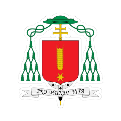 Escudo de Alberto Taveira Corrêa (Spain) (Coat of Arms) STICKER Vinyl Kiss-Cut Decal 3 Inch White - The Sticker Space