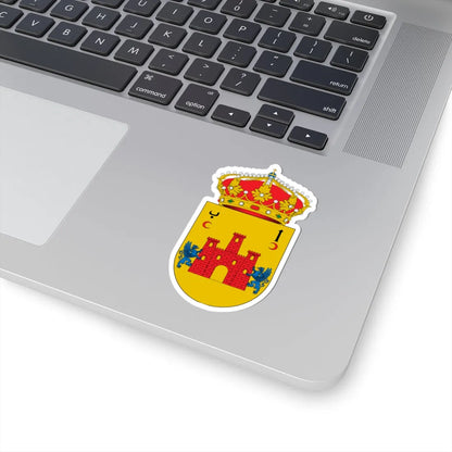 Escudo de Albeta (Spain) (Coat of Arms) STICKER Vinyl Kiss-Cut Decal - The Sticker Space