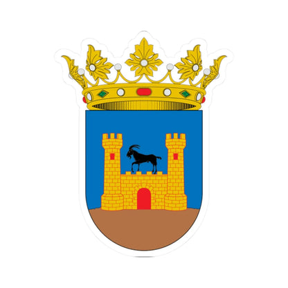 Escudo de Albocàsser (Spain) (Coat of Arms) STICKER Vinyl Kiss-Cut Decal 2 Inch White - The Sticker Space