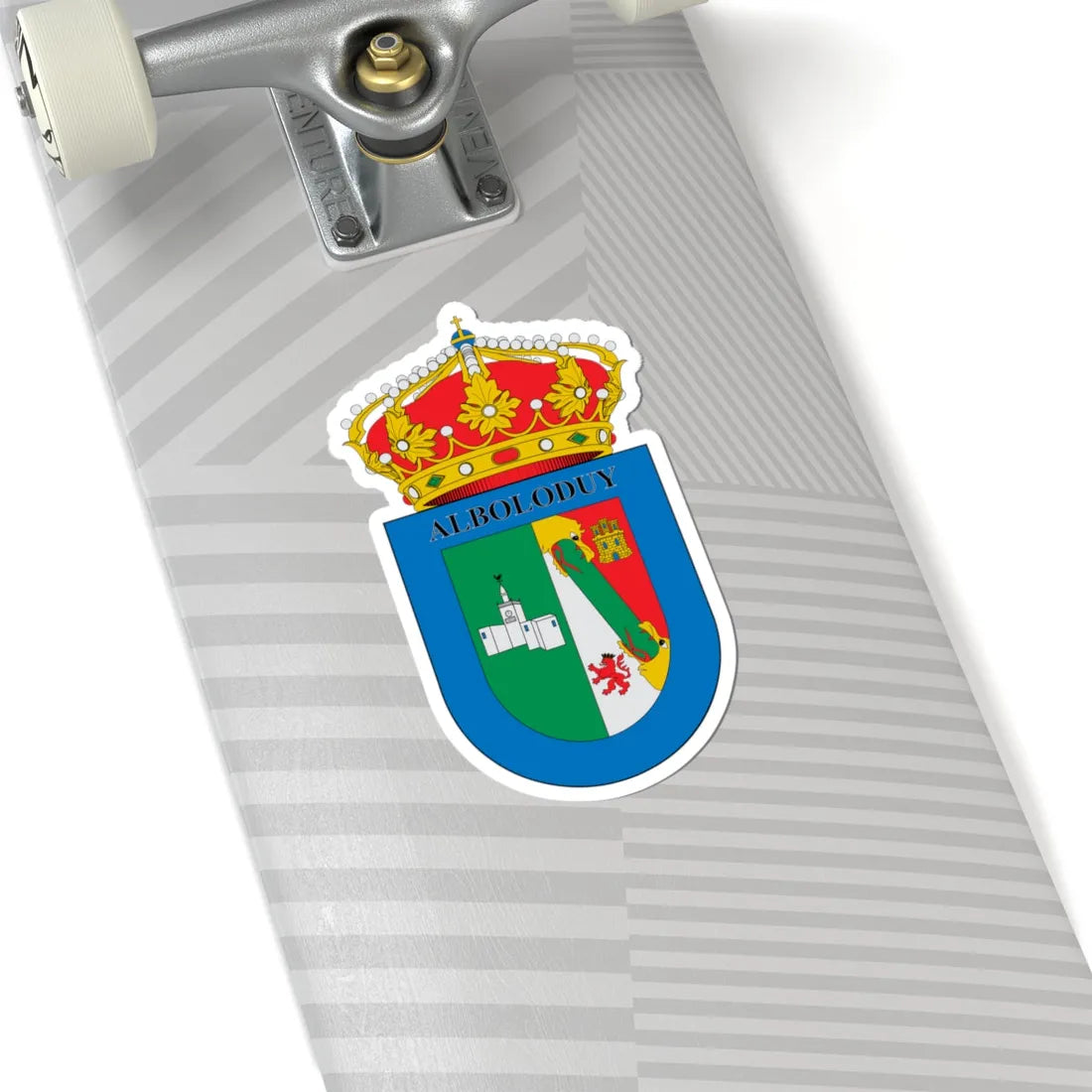 Escudo de Alboloduy (Spain) (Coat of Arms) STICKER Vinyl Kiss-Cut Decal - The Sticker Space