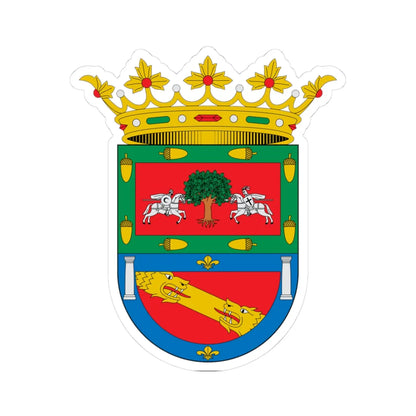Escudo de Albolote Granada (Spain) (Coat of Arms) STICKER Vinyl Kiss-Cut Decal 3 Inch White - The Sticker Space