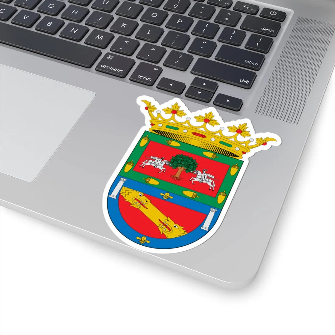 Escudo de Albolote Granada (Spain) (Coat of Arms) STICKER Vinyl Kiss-Cut Decal - The Sticker Space