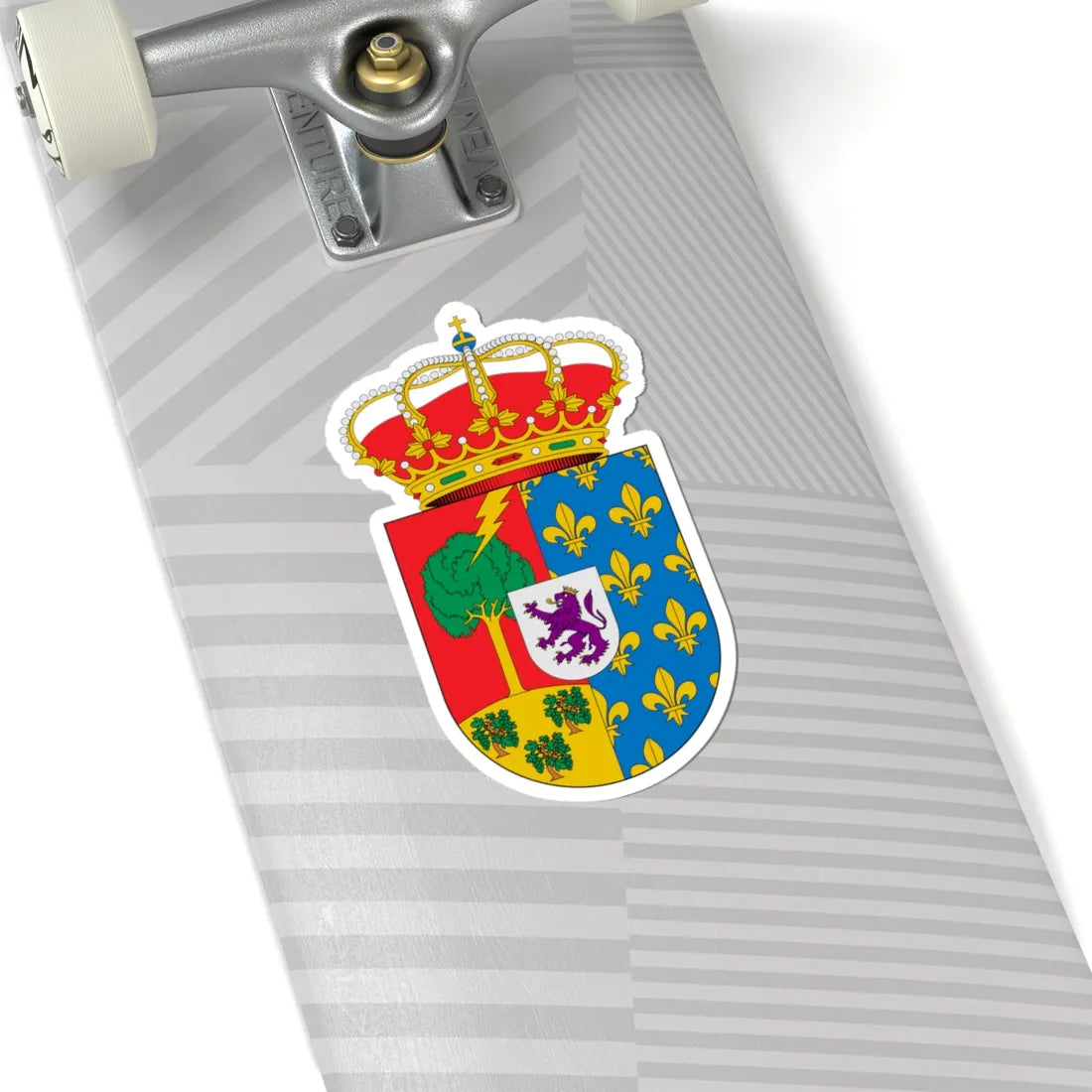 Escudo de Albondón Granada (Spain) (Coat of Arms) STICKER Vinyl Kiss-Cut Decal - The Sticker Space