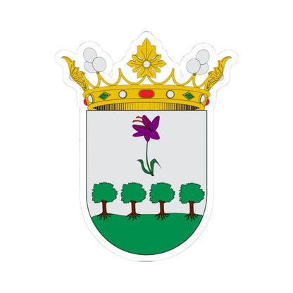 Escudo de Alborea (Spain) (Coat of Arms) STICKER Vinyl Kiss-Cut Decal 3 Inch White - The Sticker Space