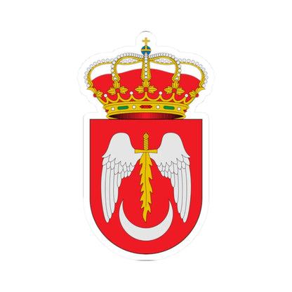 Escudo de Albornos Ávila (Spain) (Coat of Arms) STICKER Vinyl Kiss-Cut Decal 2 Inch White - The Sticker Space