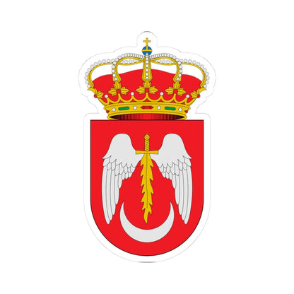 Escudo de Albornos Ávila (Spain) (Coat of Arms) STICKER Vinyl Kiss-Cut Decal 3 Inch White - The Sticker Space