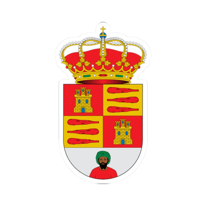 Escudo de Albuñol Granada (Spain) (Coat of Arms) STICKER Vinyl Kiss-Cut Decal 2 Inch White - The Sticker Space