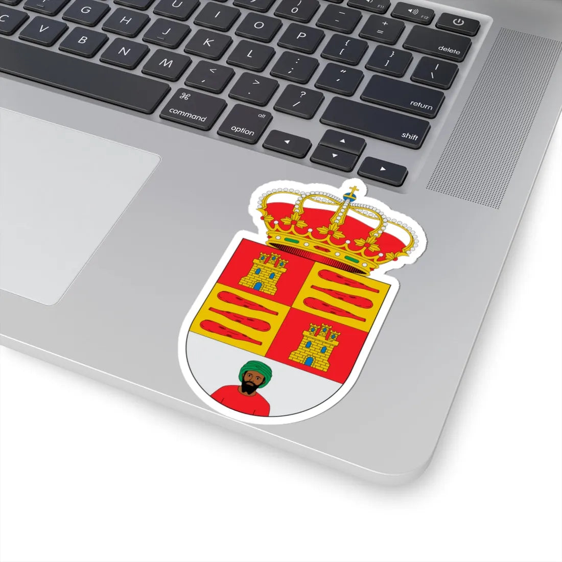 Escudo de Albuñol Granada (Spain) (Coat of Arms) STICKER Vinyl Kiss-Cut Decal - The Sticker Space