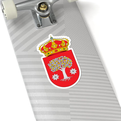 Escudo de Alburquerque (Spain) (Coat of Arms) STICKER Vinyl Kiss-Cut Decal - The Sticker Space