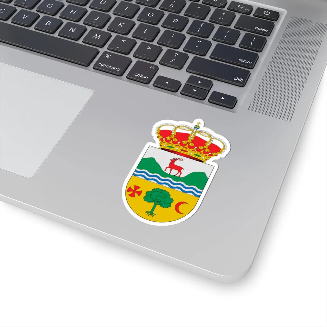 Escudo de Albuñuelas Granada (Spain) (Coat of Arms) STICKER Vinyl Kiss-Cut Decal - The Sticker Space