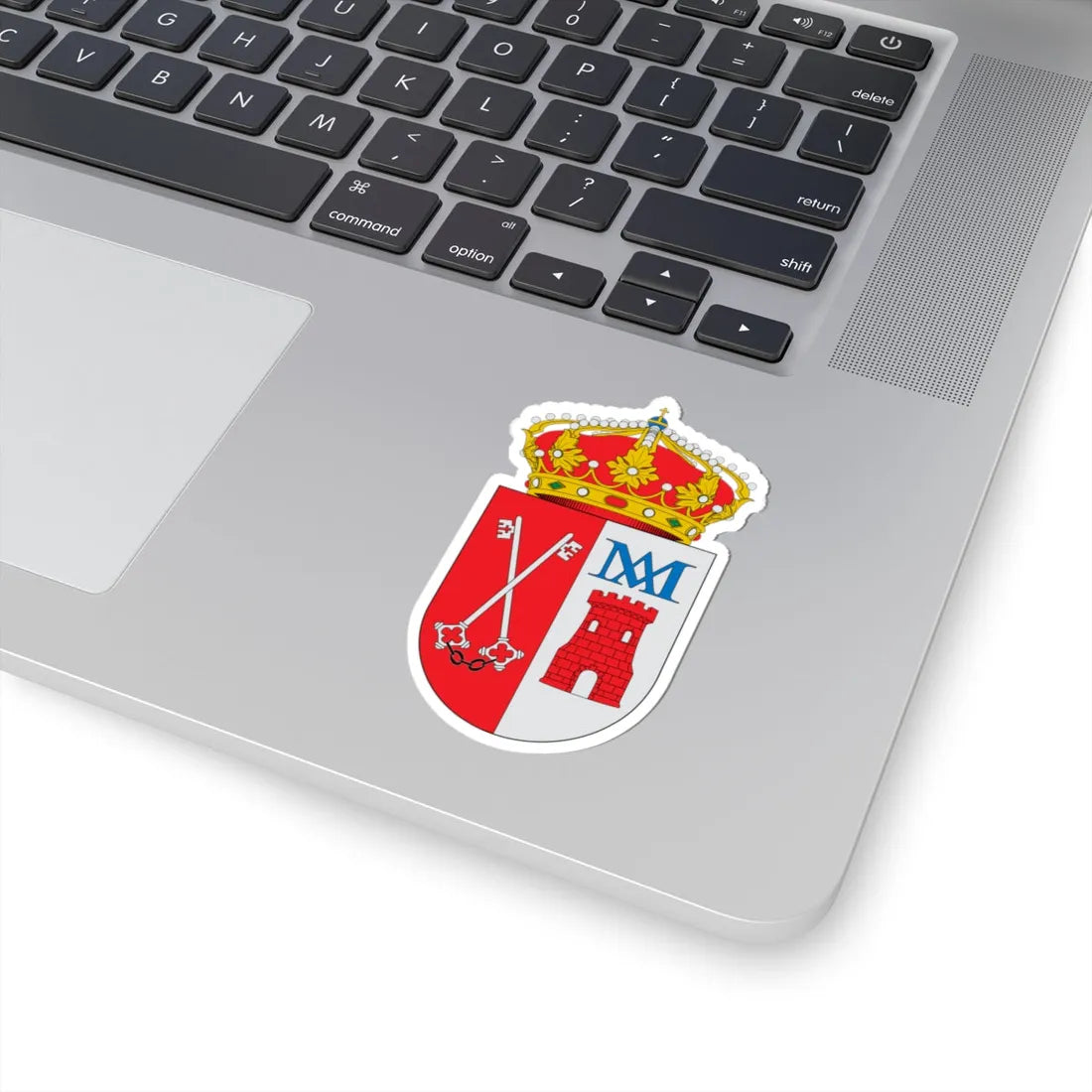 Escudo de Alcadozo (Spain) (Coat of Arms) STICKER Vinyl Kiss-Cut Decal - The Sticker Space