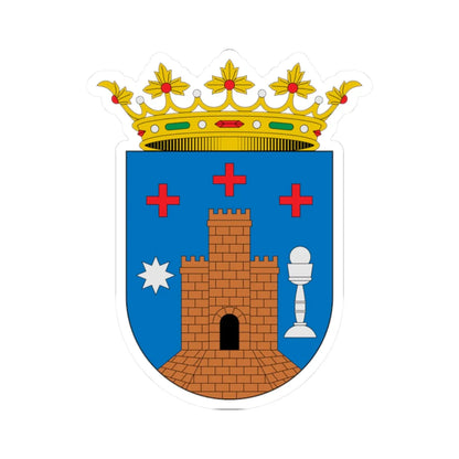 Escudo de Alcalá de Chivert Castellón (Spain) (Coat of Arms) STICKER Vinyl Kiss-Cut Decal 2 Inch White - The Sticker Space