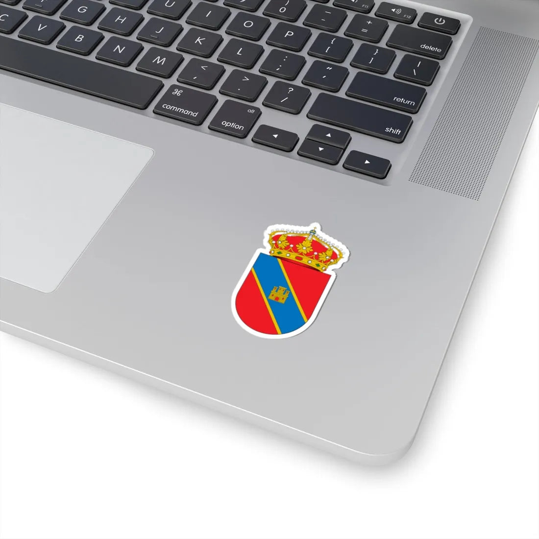 Escudo de Alcalá de Ebro (Spain) (Coat of Arms) STICKER Vinyl Kiss-Cut Decal - The Sticker Space