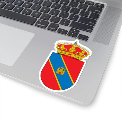 Escudo de Alcalá de Ebro (Spain) (Coat of Arms) STICKER Vinyl Kiss-Cut Decal - The Sticker Space