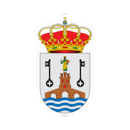 Escudo de Alcalá de Guadaíra Sevilla 2 (Spain) (Coat of Arms) STICKER Vinyl Kiss-Cut Decal 2 Inch White - The Sticker Space