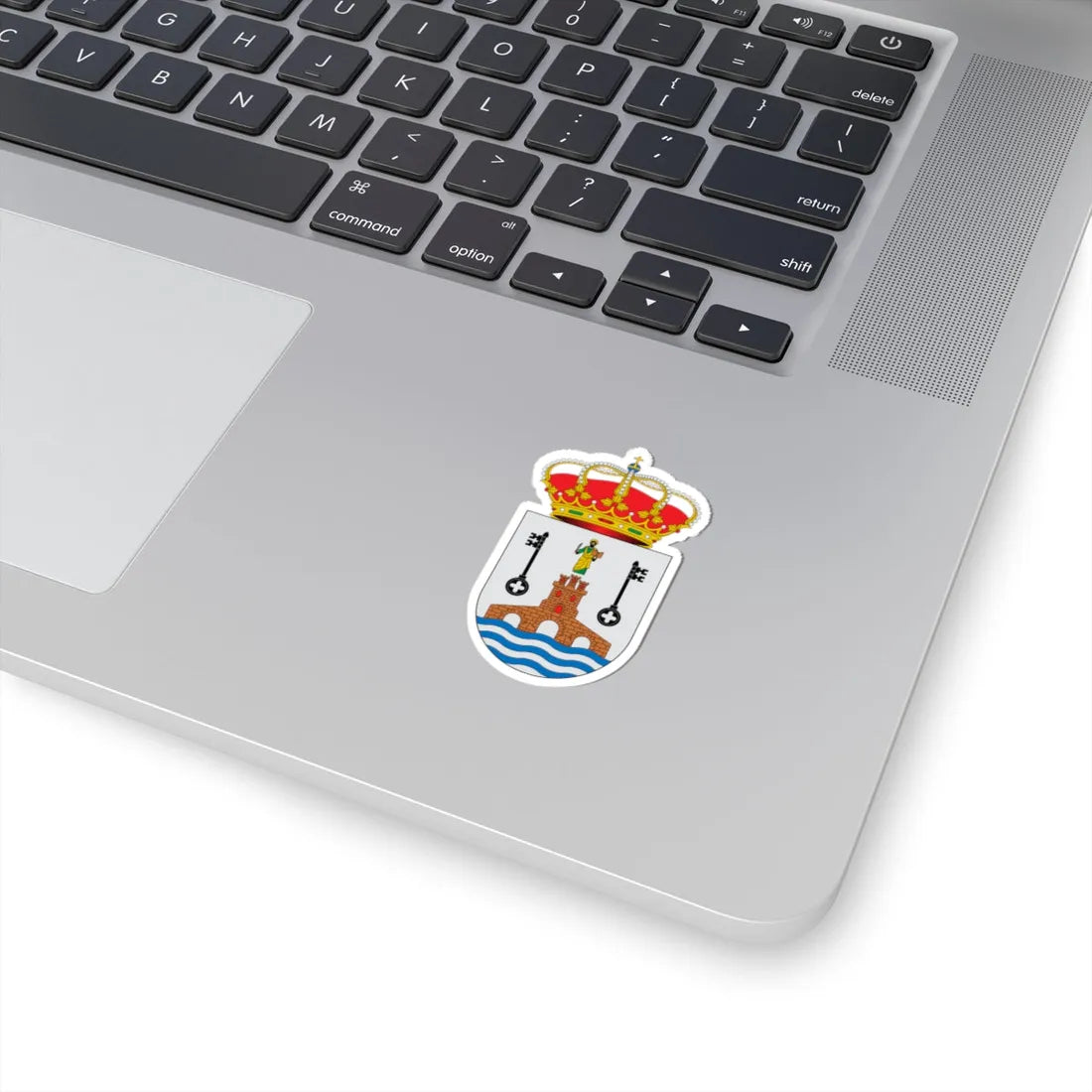 Escudo de Alcalá de Guadaíra Sevilla 2 (Spain) (Coat of Arms) STICKER Vinyl Kiss-Cut Decal - The Sticker Space