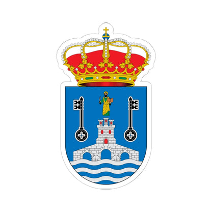 Escudo de Alcalá de Guadaíra Sevilla (Spain) (Coat of Arms) STICKER Vinyl Kiss-Cut Decal 6 Inch White - The Sticker Space