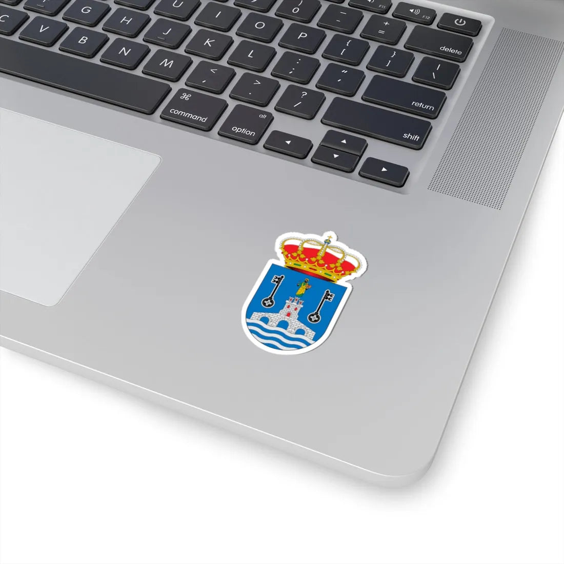 Escudo de Alcalá de Guadaíra Sevilla (Spain) (Coat of Arms) STICKER Vinyl Kiss-Cut Decal - The Sticker Space