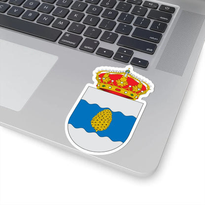 Escudo de Alcalá de Gurrea (Spain) (Coat of Arms) STICKER Vinyl Kiss-Cut Decal - The Sticker Space