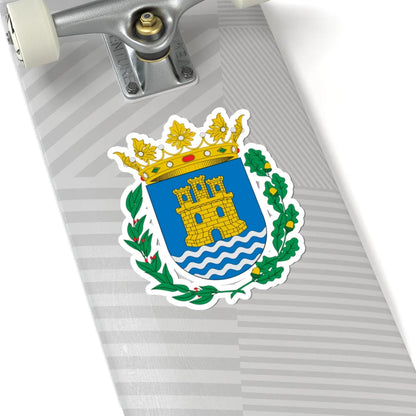 Escudo de Alcalá de Henares alternativo (Spain) (Coat of Arms) STICKER Vinyl Kiss-Cut Decal - The Sticker Space