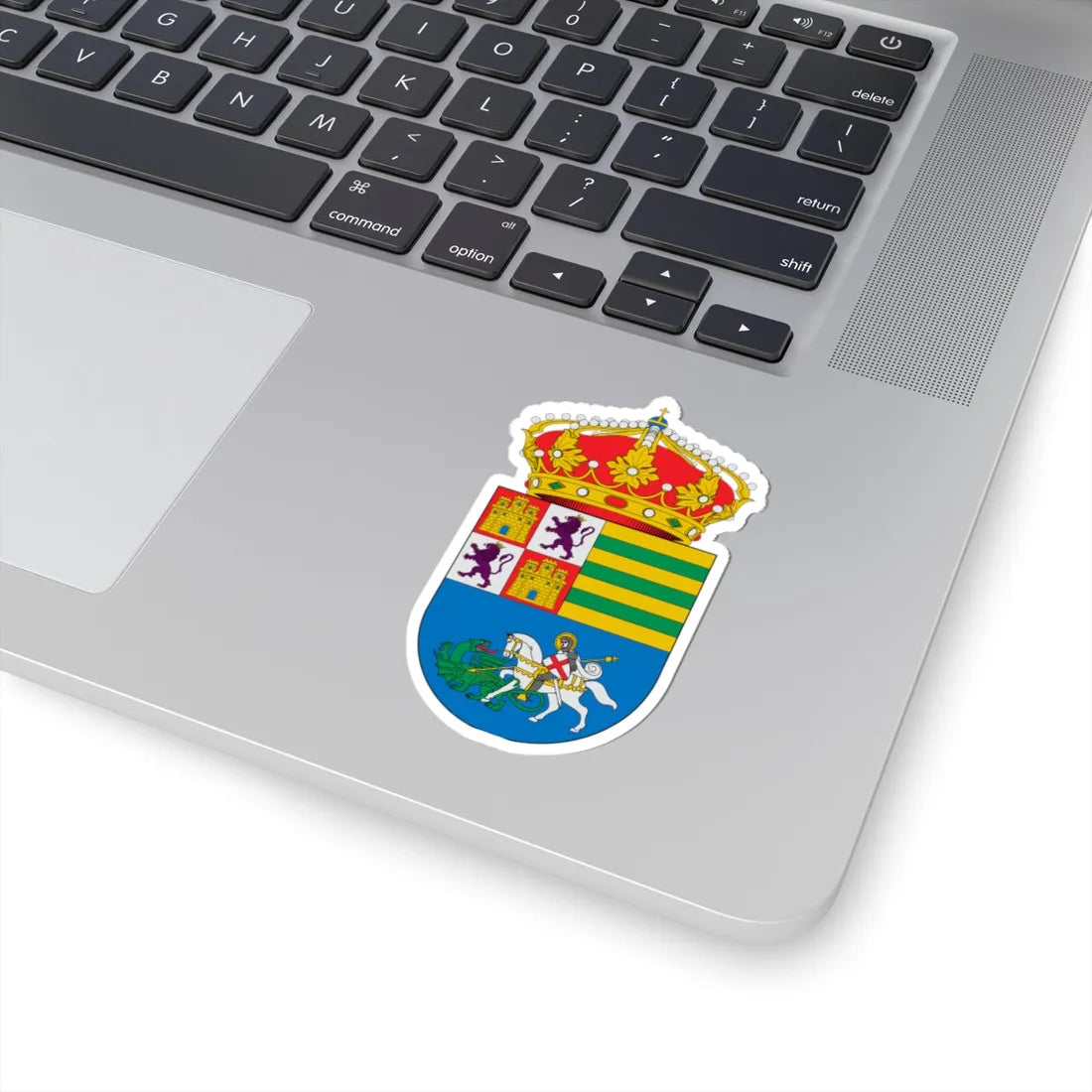 Escudo de Alcalá de los Gazules (Spain) (Coat of Arms) STICKER Vinyl Kiss-Cut Decal - The Sticker Space