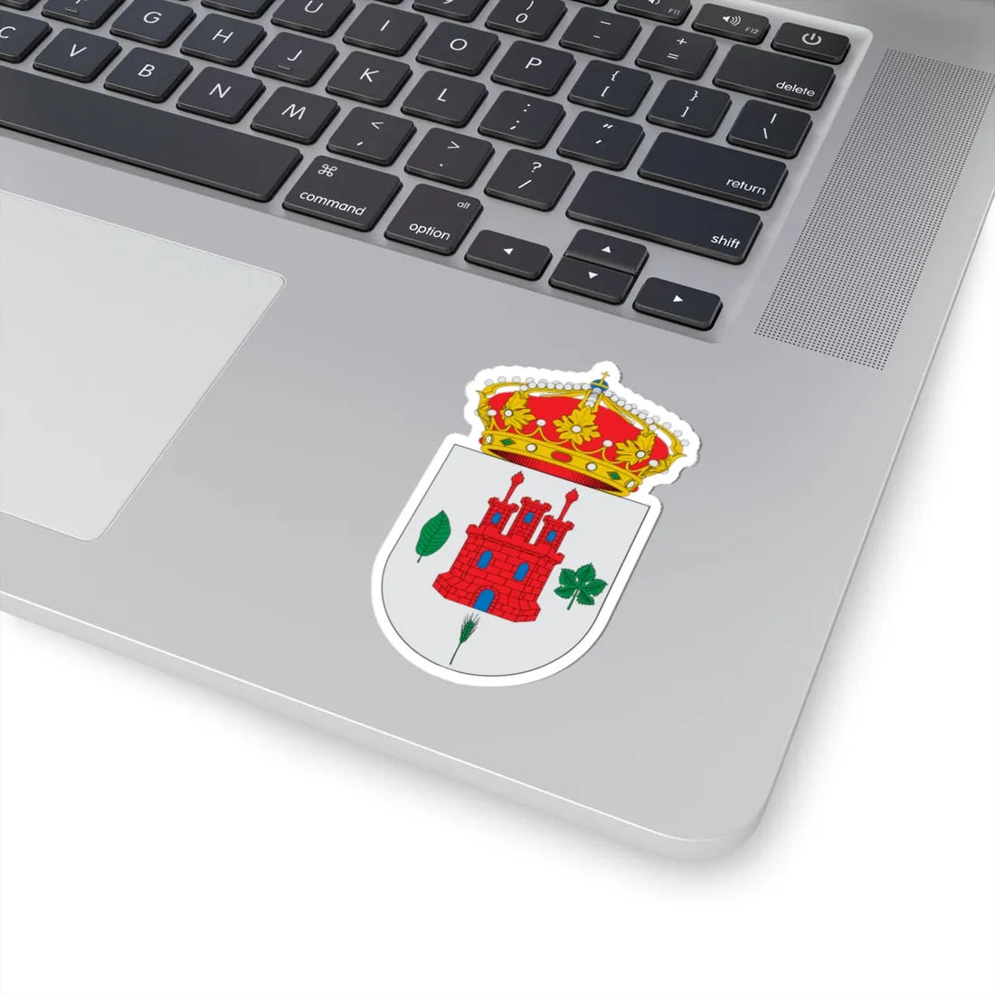 Escudo de Alcalá de Moncayo (Spain) (Coat of Arms) STICKER Vinyl Kiss-Cut Decal - The Sticker Space