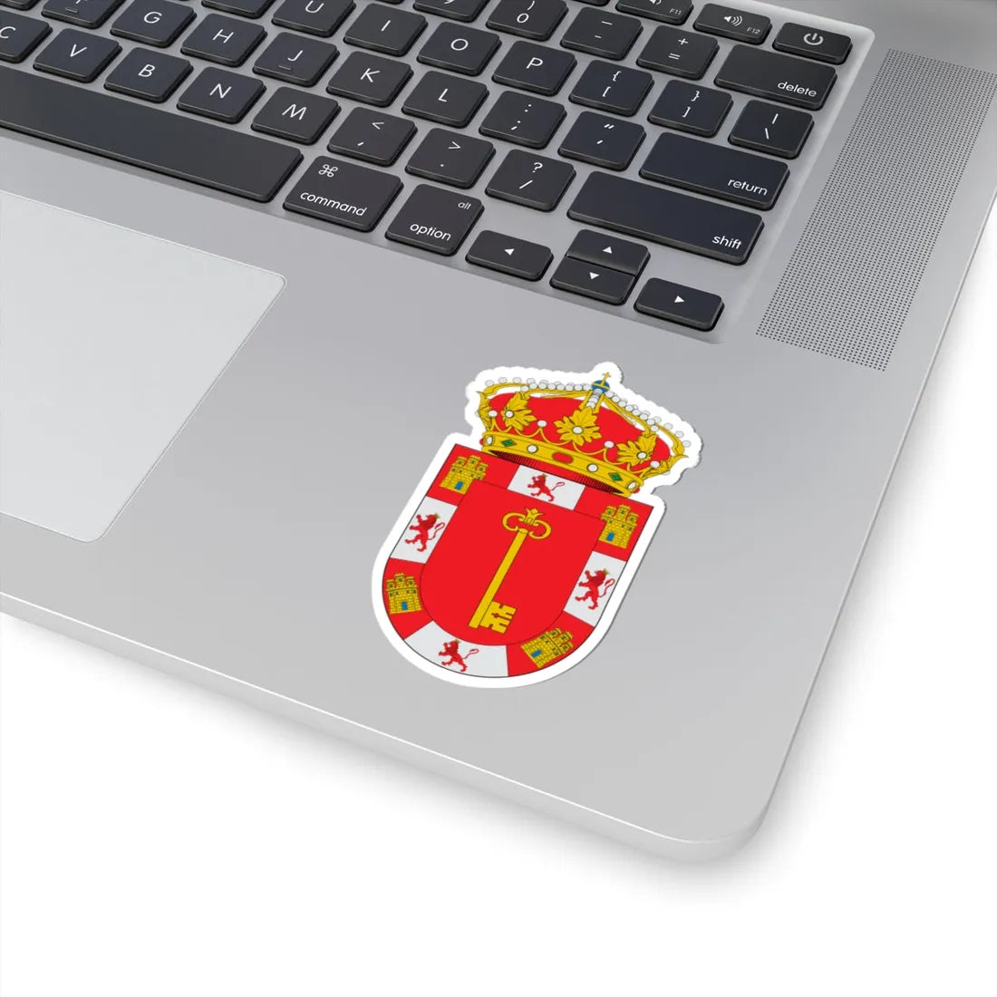 Escudo de Alcalá la Real-Jaen (Spain) (Coat of Arms) STICKER Vinyl Kiss-Cut Decal - The Sticker Space