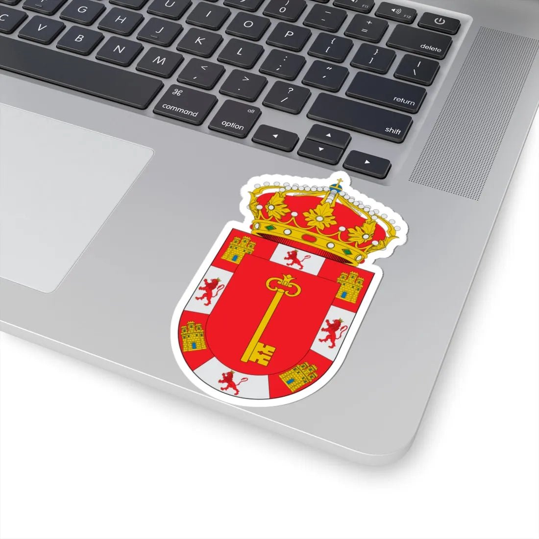 Escudo de Alcalá la Real-Jaen (Spain) (Coat of Arms) STICKER Vinyl Kiss-Cut Decal - The Sticker Space