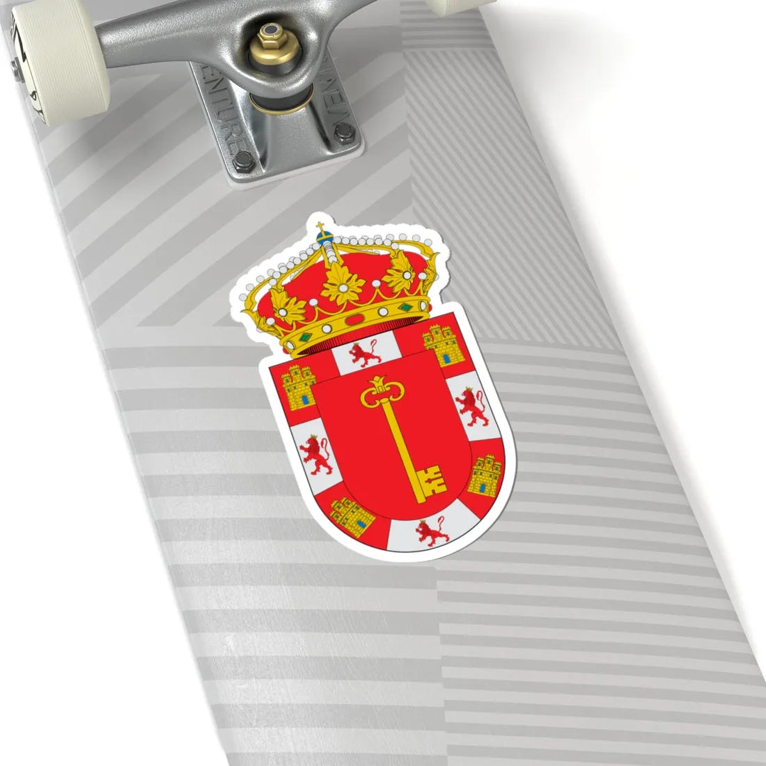 Escudo de Alcalá la Real-Jaen (Spain) (Coat of Arms) STICKER Vinyl Kiss-Cut Decal - The Sticker Space