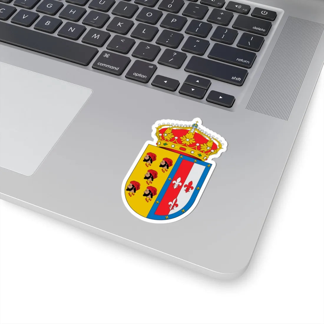 Escudo de Alcanadre-La Rioja (Spain) (Coat of Arms) STICKER Vinyl Kiss-Cut Decal - The Sticker Space
