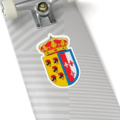 Escudo de Alcanadre-La Rioja (Spain) (Coat of Arms) STICKER Vinyl Kiss-Cut Decal - The Sticker Space