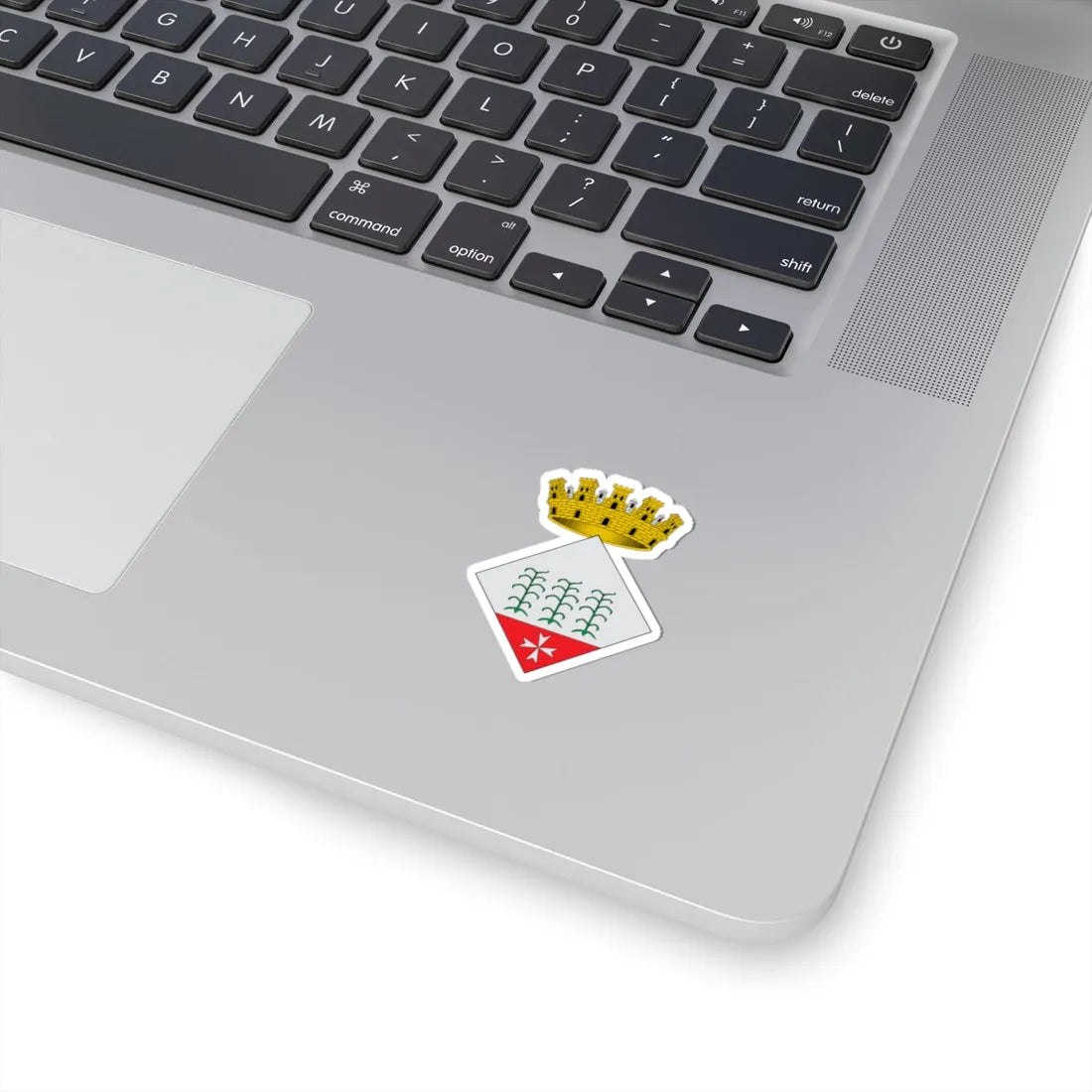 Escudo de Alcanar (Spain) (Coat of Arms) STICKER Vinyl Kiss-Cut Decal - The Sticker Space