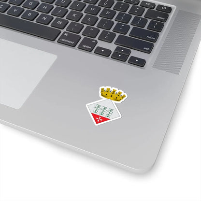 Escudo de Alcanar (Spain) (Coat of Arms) STICKER Vinyl Kiss-Cut Decal - The Sticker Space