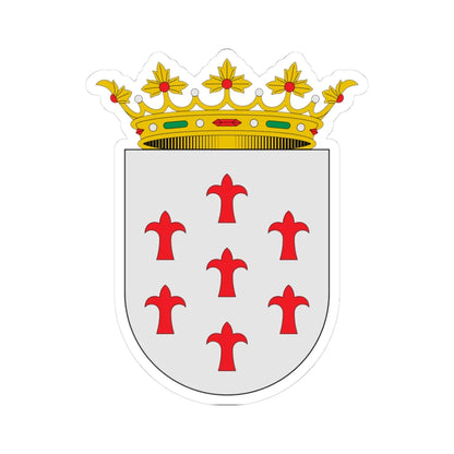 Escudo de Alcantarilla Murcia (Spain) (Coat of Arms) STICKER Vinyl Kiss-Cut Decal 3 Inch White - The Sticker Space