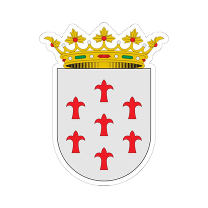 Escudo de Alcantarilla Murcia (Spain) (Coat of Arms) STICKER Vinyl Kiss-Cut Decal 6 Inch White - The Sticker Space