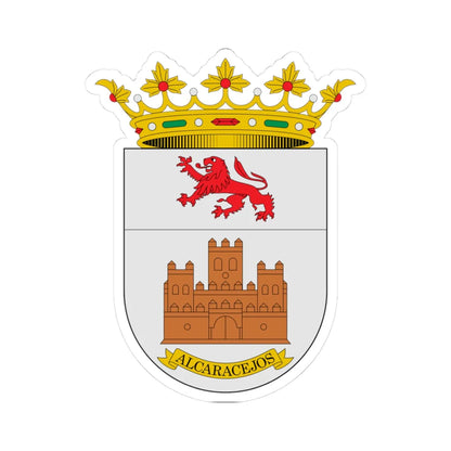 Escudo de Alcaracejos Córdoba (Spain) (Coat of Arms) STICKER Vinyl Kiss-Cut Decal - The Sticker Space