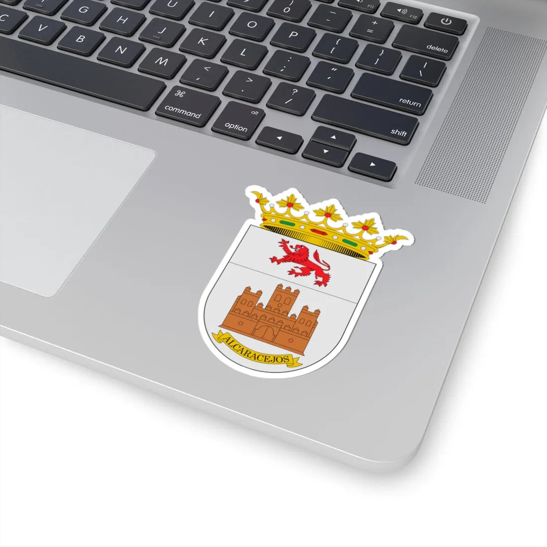 Escudo de Alcaracejos Córdoba (Spain) (Coat of Arms) STICKER Vinyl Kiss-Cut Decal - The Sticker Space
