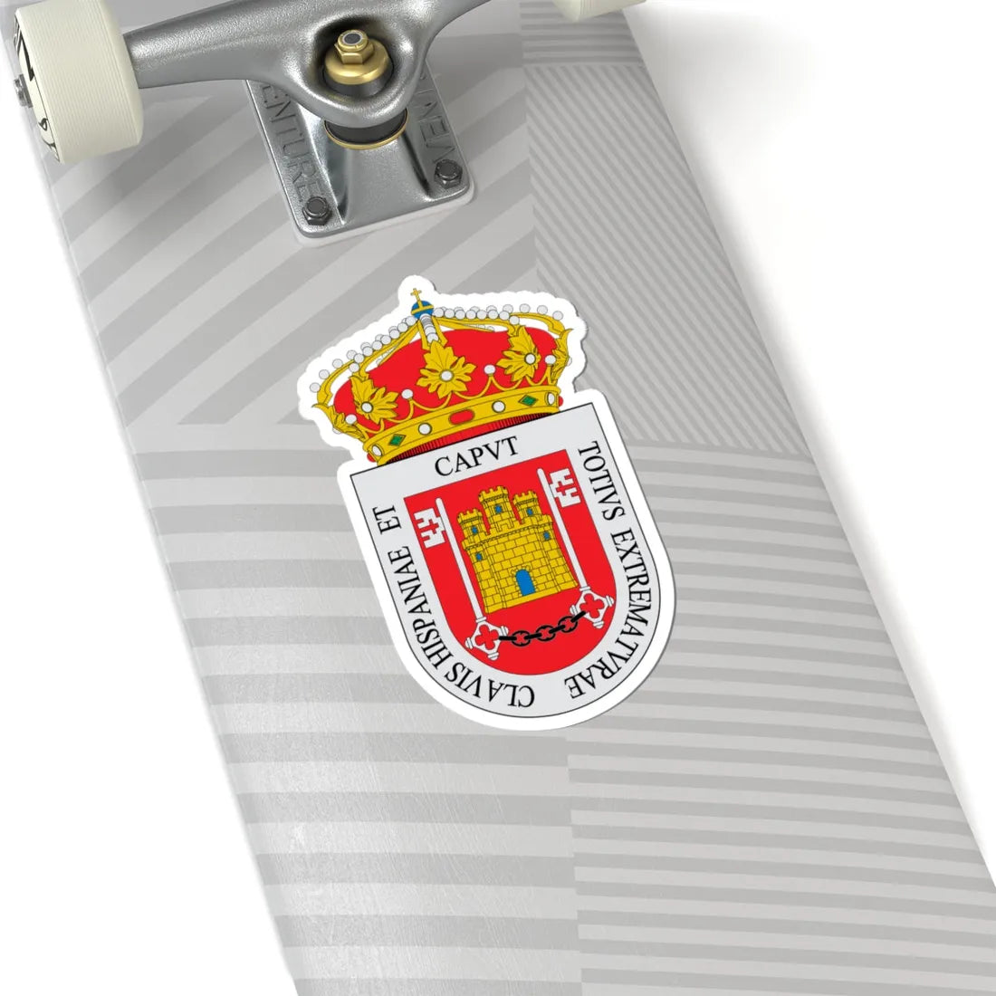 Escudo de Alcaraz (Spain) (Coat of Arms) STICKER Vinyl Kiss-Cut Decal - The Sticker Space