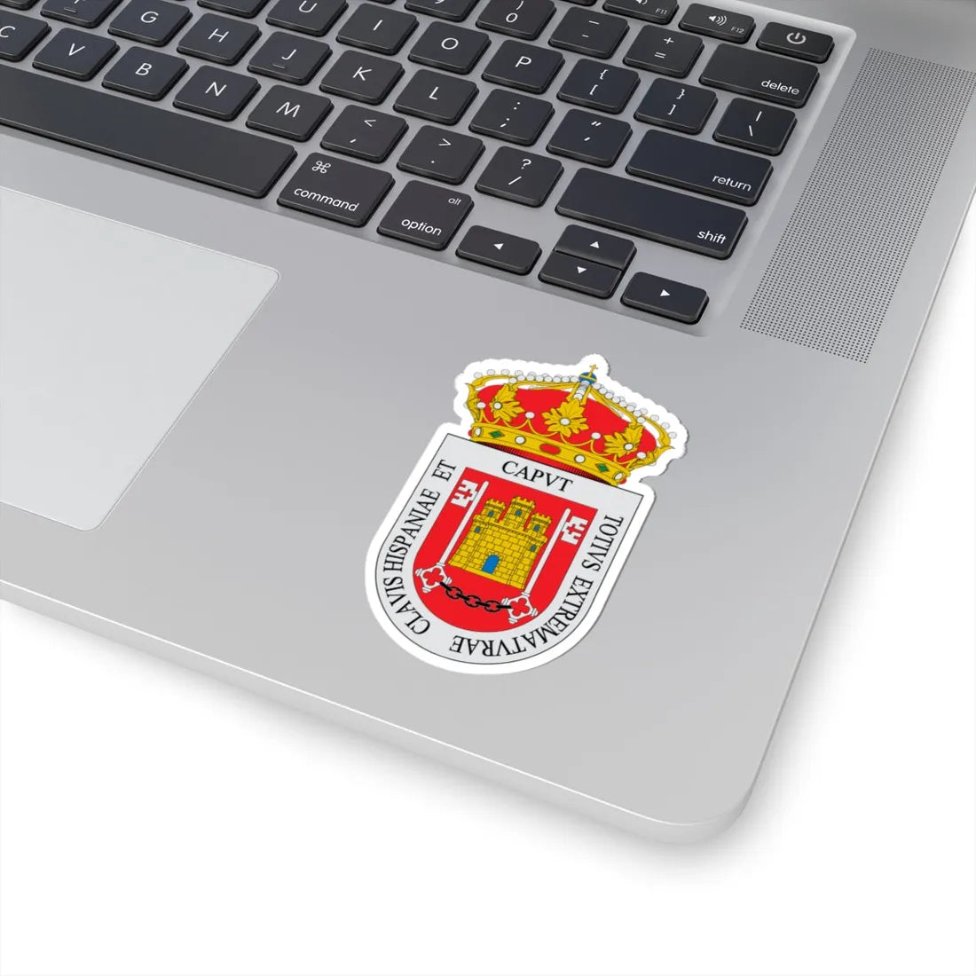 Escudo de Alcaraz (Spain) (Coat of Arms) STICKER Vinyl Kiss-Cut Decal - The Sticker Space