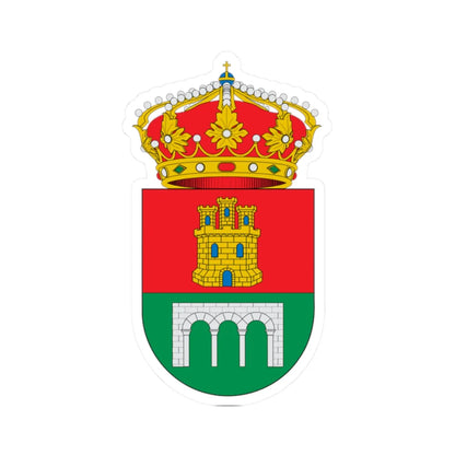 Escudo de Alcaucin (Spain) (Coat of Arms) STICKER Vinyl Kiss-Cut Decal 2 Inch White - The Sticker Space
