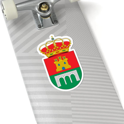 Escudo de Alcaucín Málaga (Spain) (Coat of Arms) STICKER Vinyl Kiss-Cut Decal - The Sticker Space